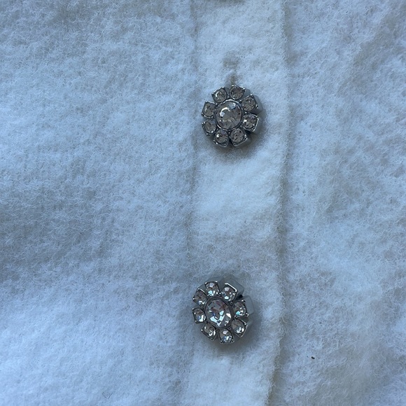 Zara soft cardigan with rhinestone buttons - Picture 2 of 3
